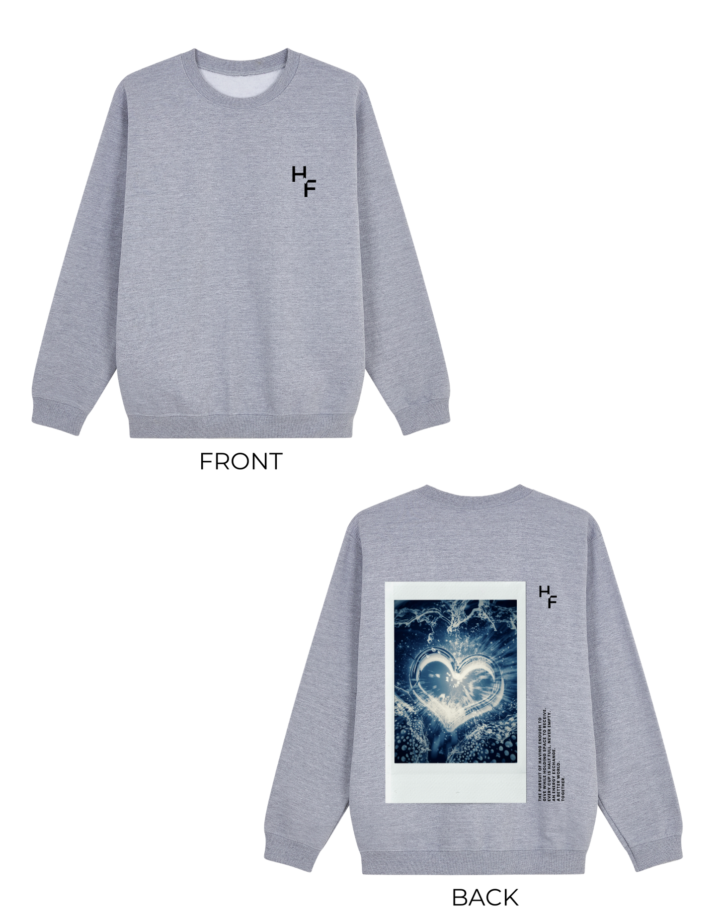 Heart Snapshot Sweatshirt