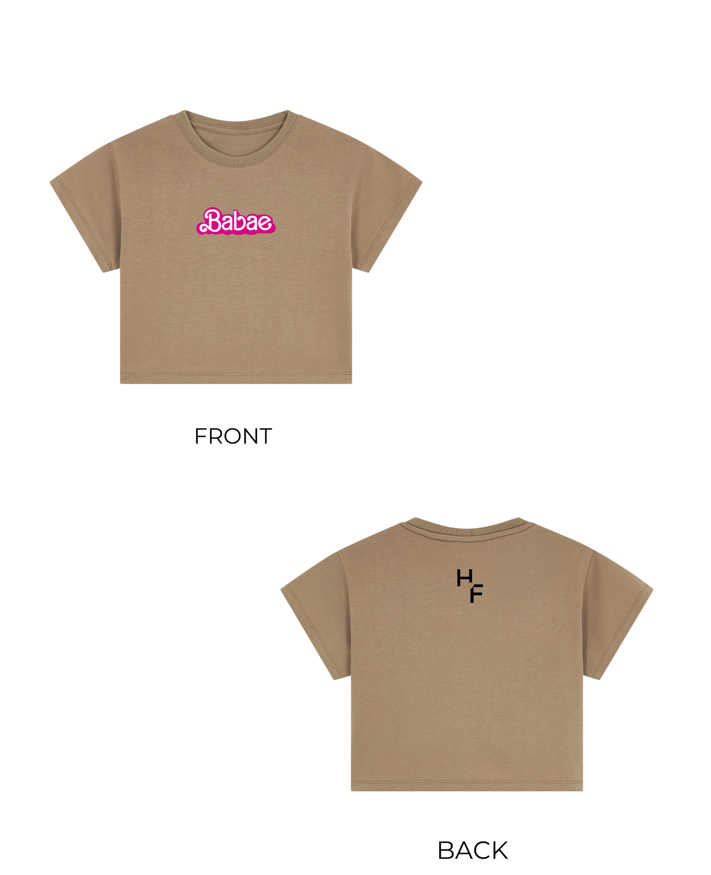 Babae Crop Top
