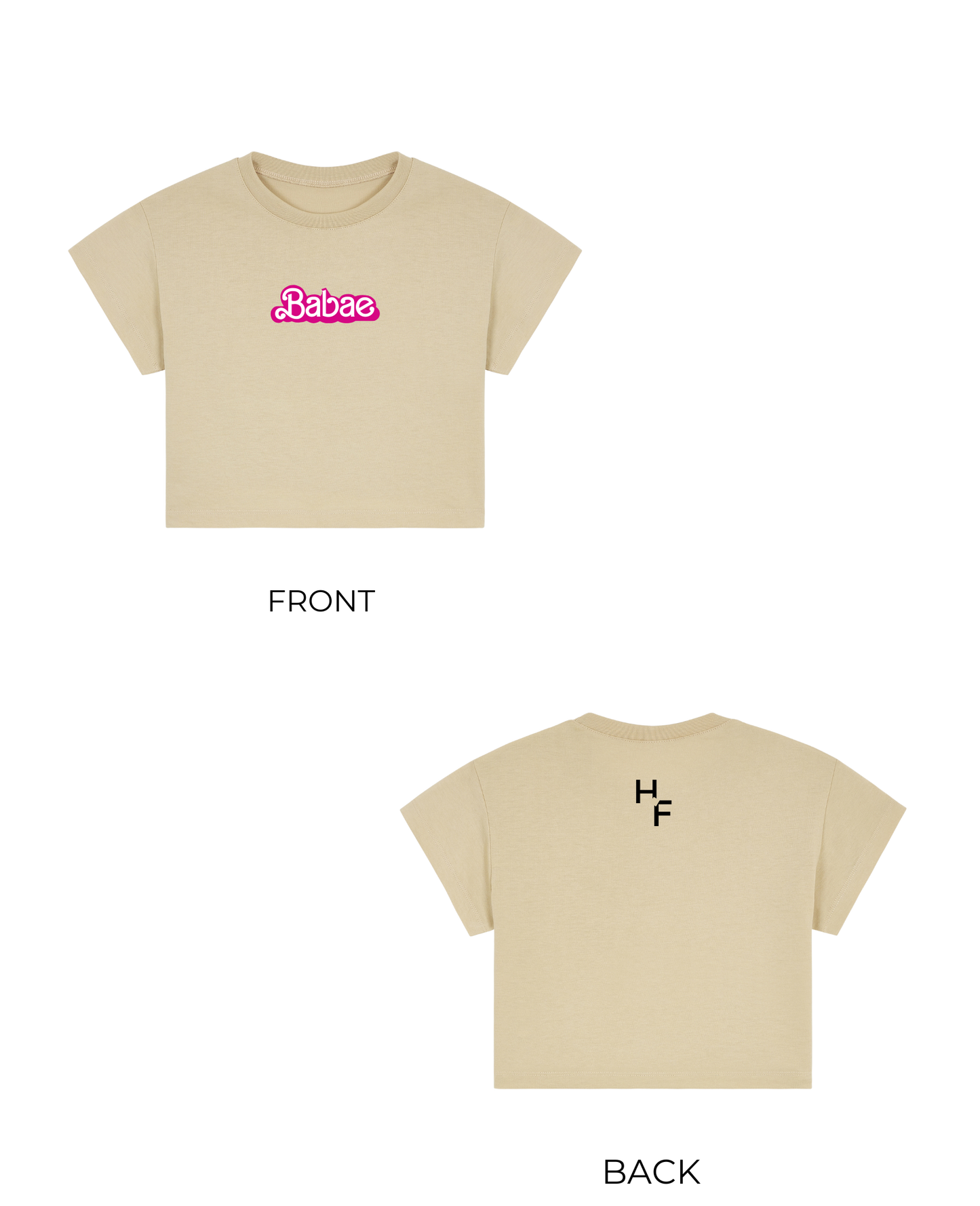 Babae Crop Top