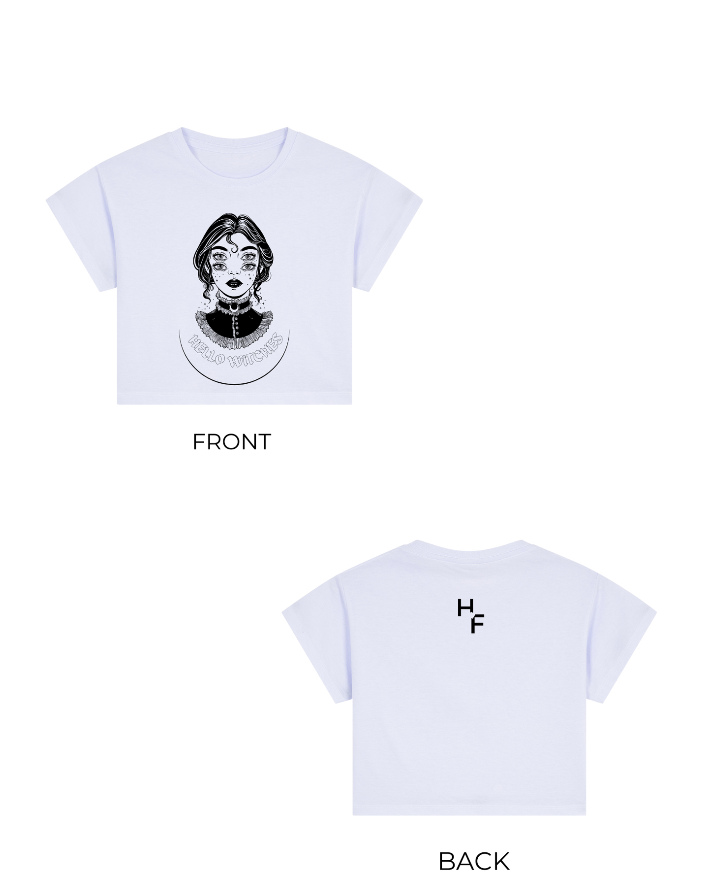 Hello Witches Crop Top