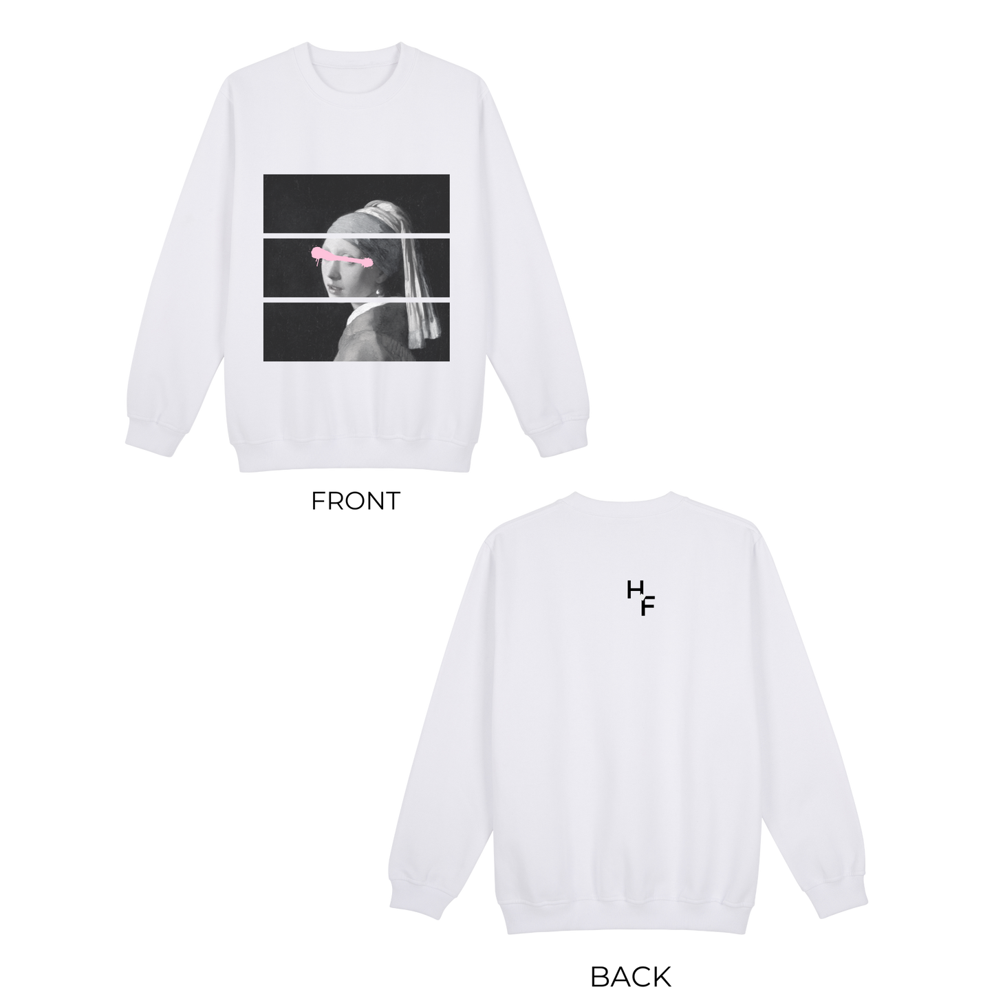 Girl with a Cup Sweatshirt