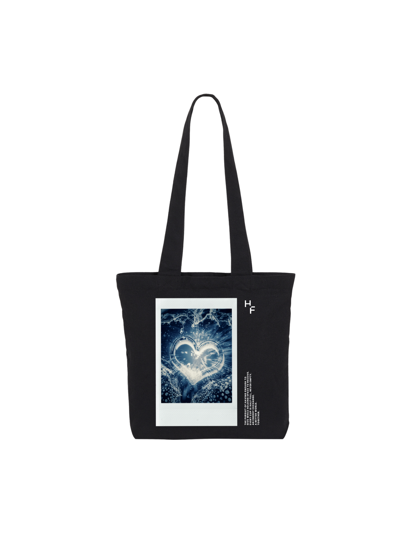 Heart Snapshot Tote Bag