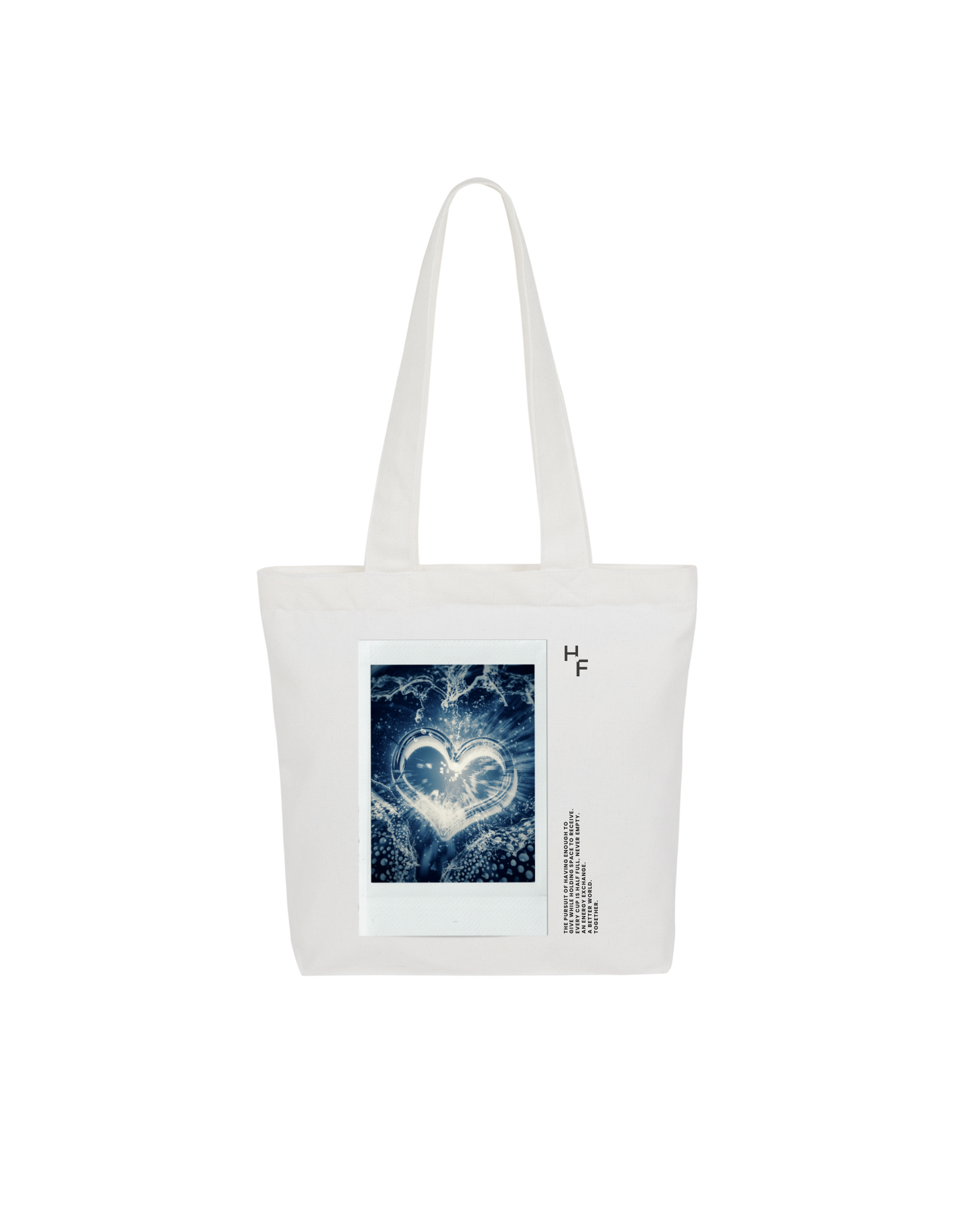 Heart Snapshot Tote Bag