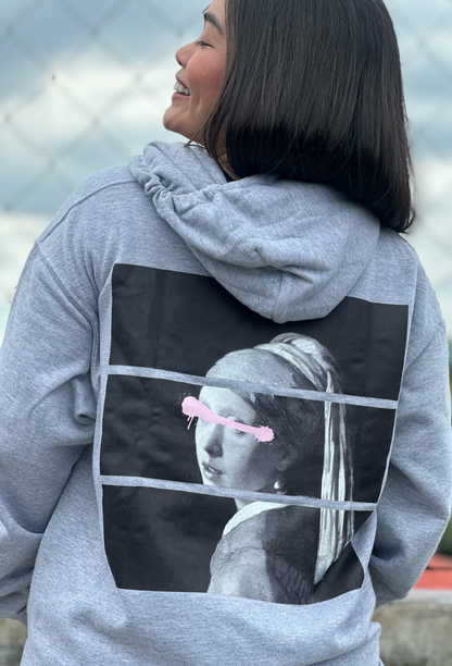 Girl with a Cup Hoodie