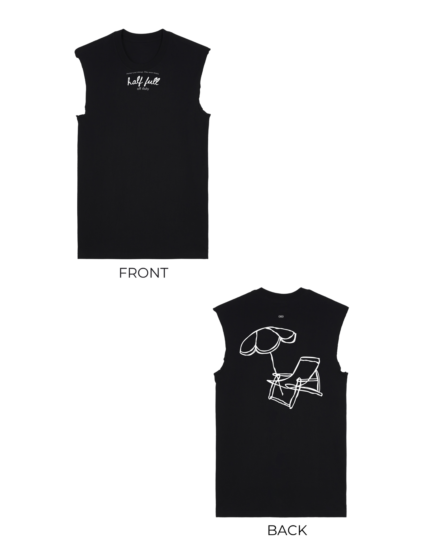 OOO: Beach — out here Raw Edge Shirt