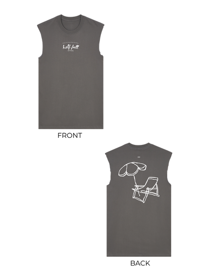 OOO: Beach — out here Raw Edge Shirt