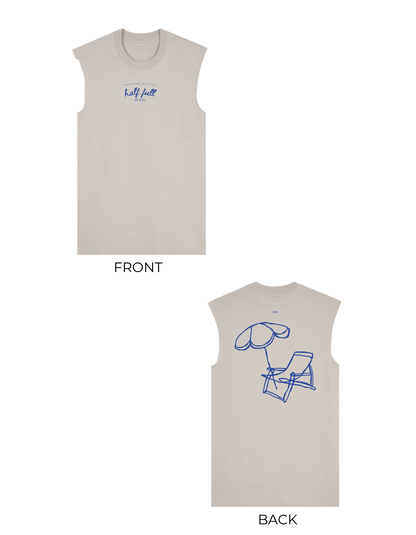 OOO: Beach — out here Raw Edge Shirt