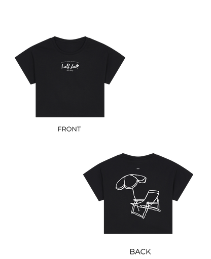 OOO: Beach — out here Crop Top