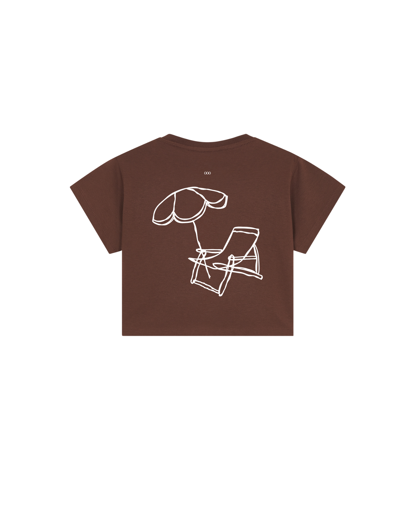 OOO: Beach — out here Crop Top