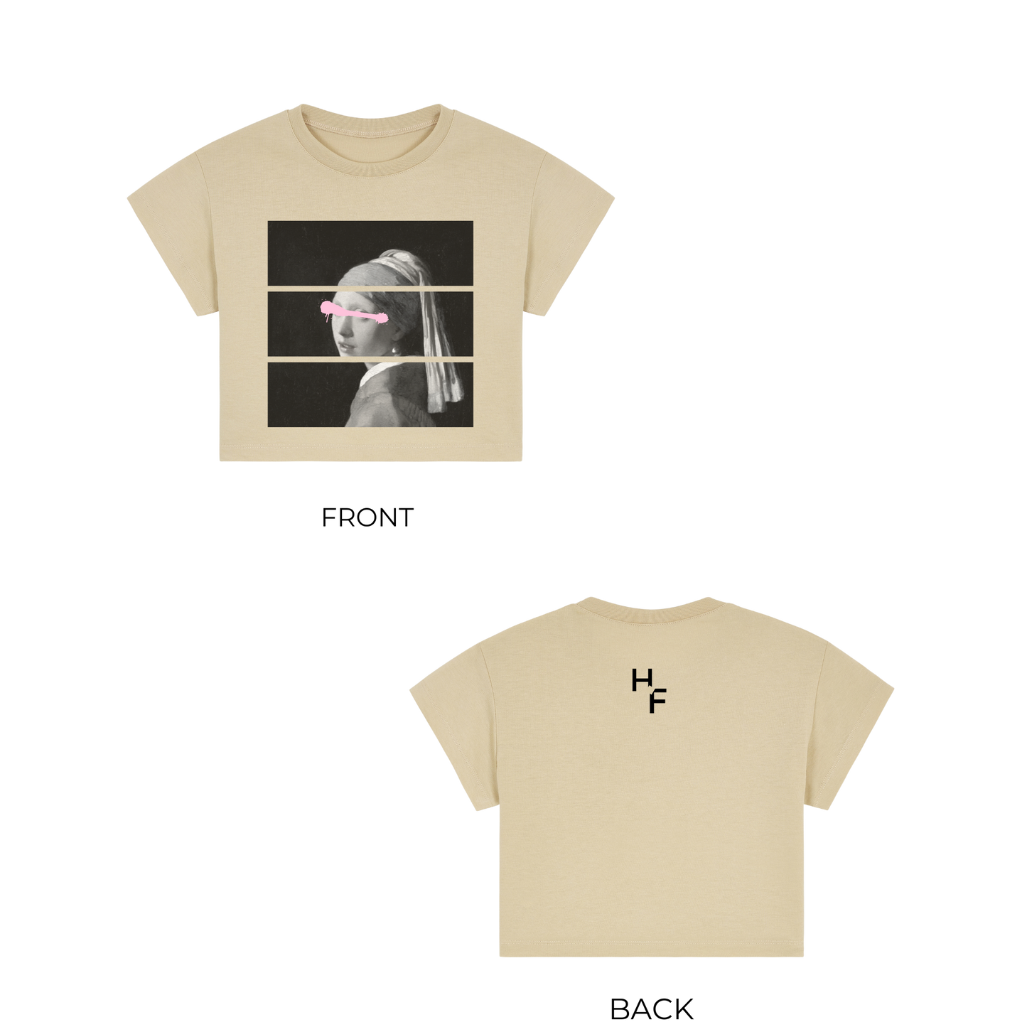 Girl with a Cup Crop Top