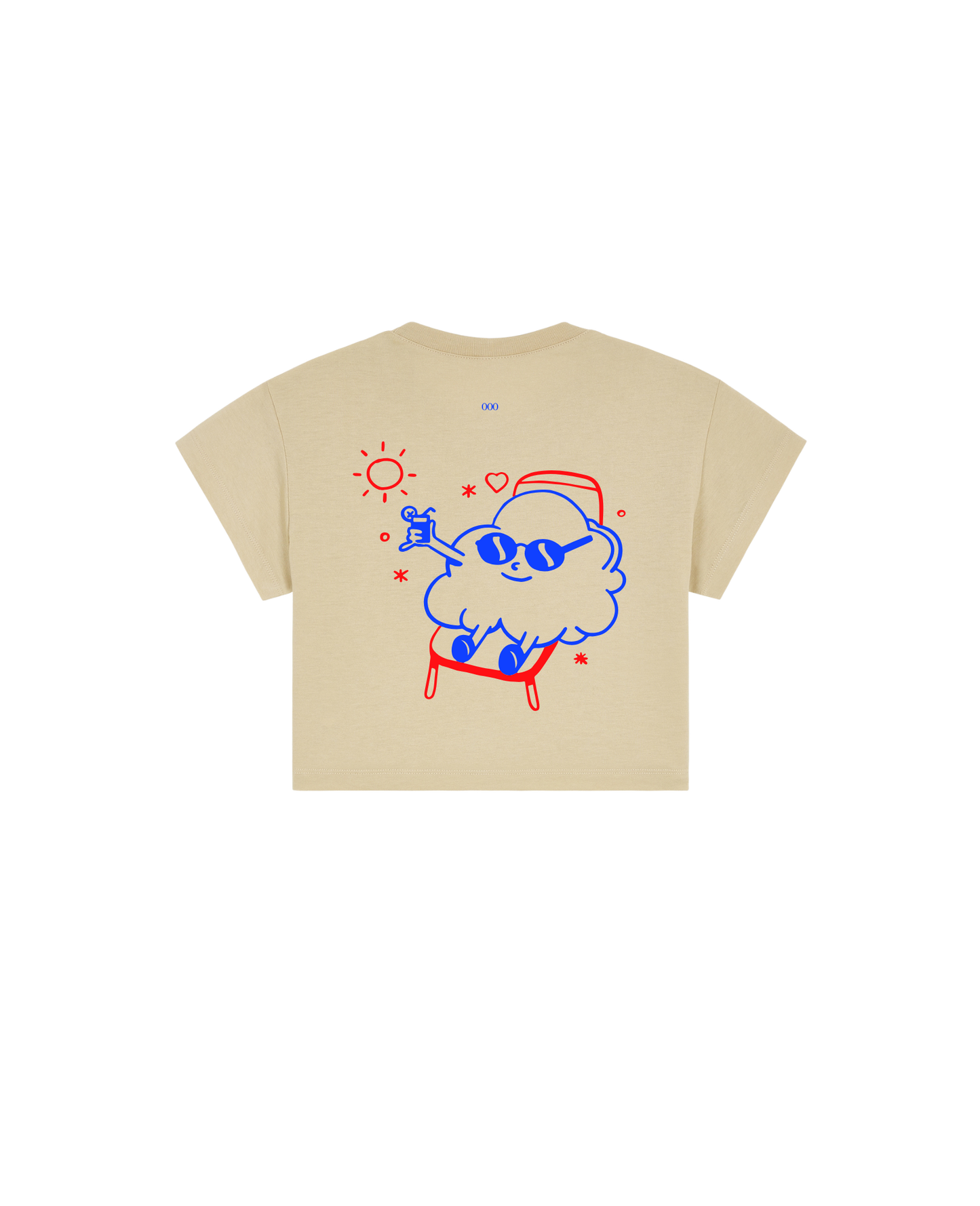 OOO: Beach — checked out Crop Top