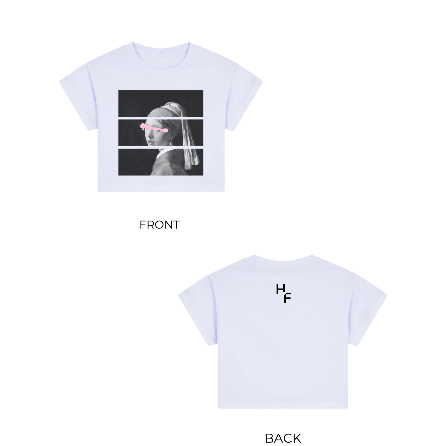Girl with a Cup Crop Top