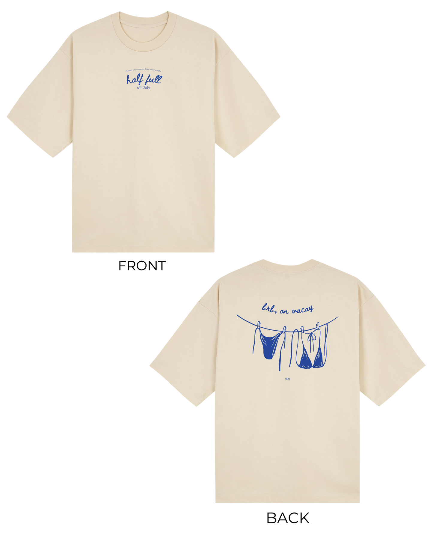 OOO: Beach — brb on vacay Premium Tee