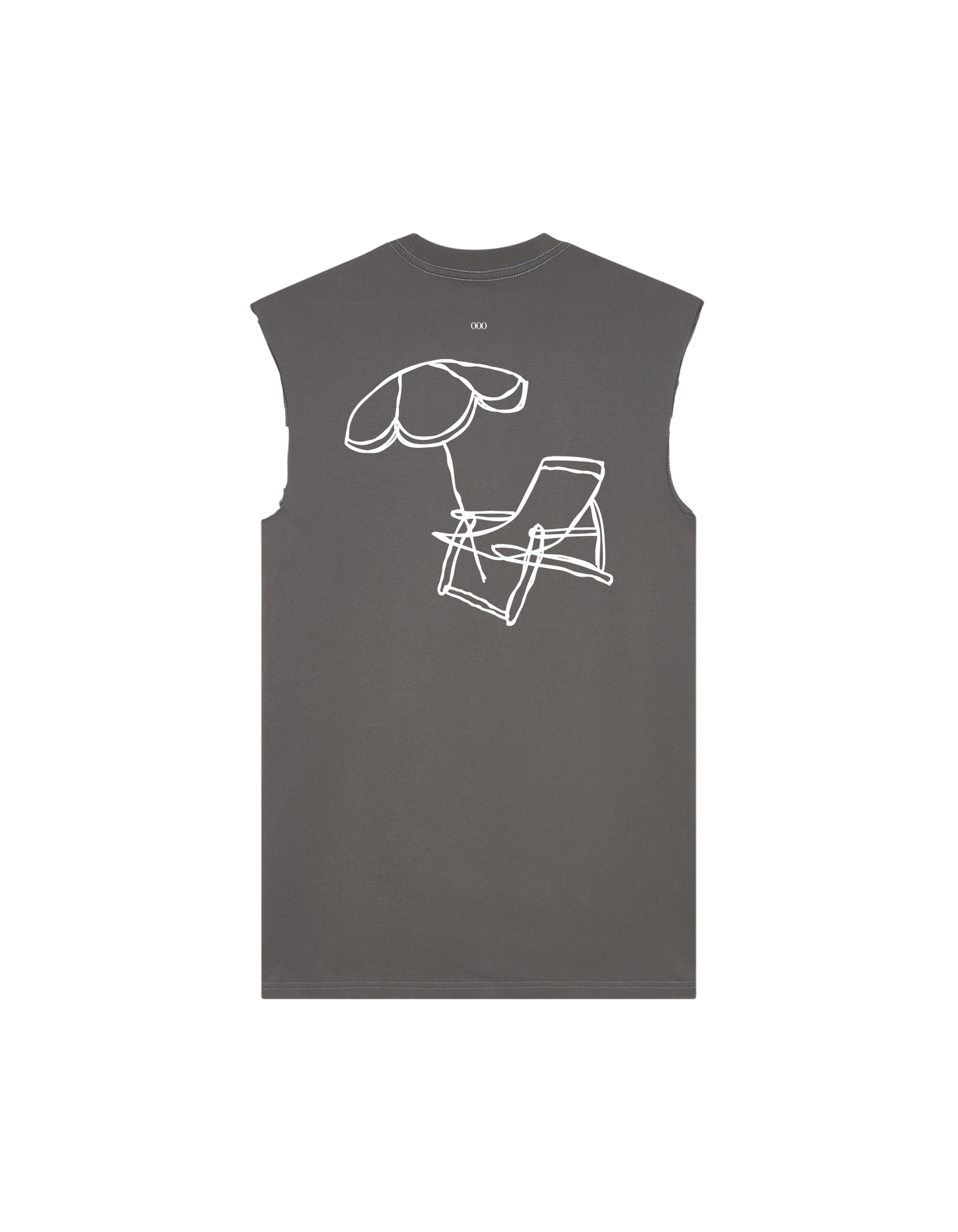 OOO: Beach — out here Raw Edge Shirt