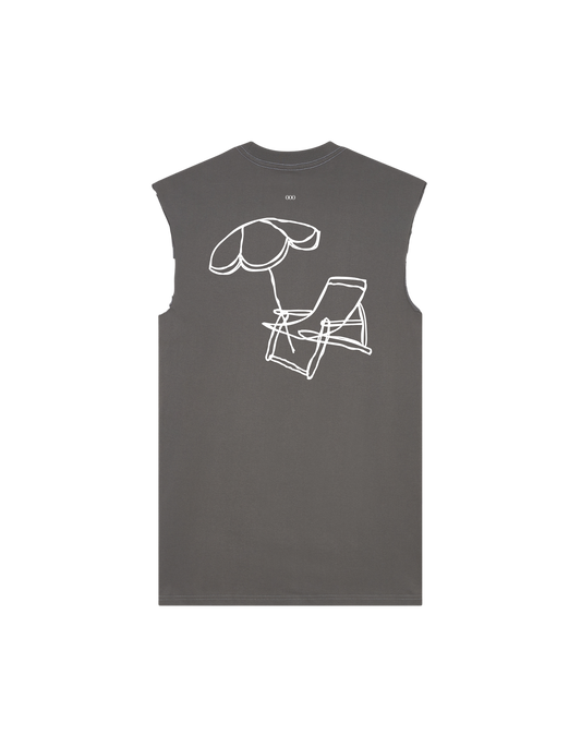 OOO: Beach — out here Raw Edge Shirt