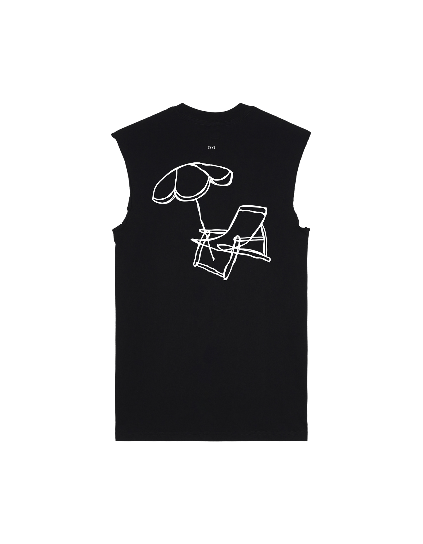 OOO: Beach — out here Raw Edge Shirt