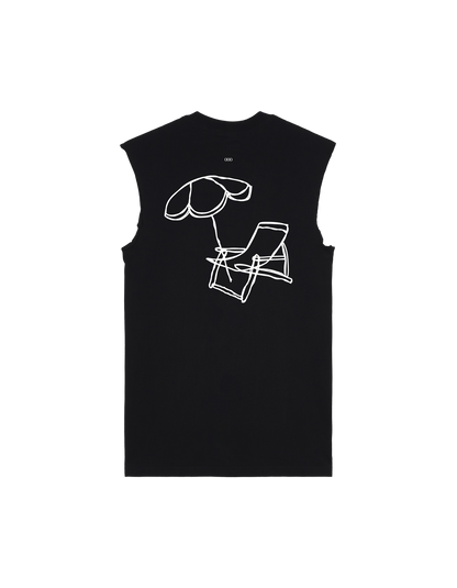 OOO: Beach — out here Raw Edge Shirt