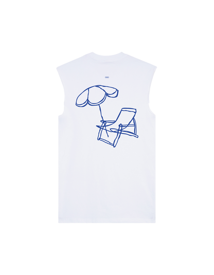 OOO: Beach — out here Raw Edge Shirt