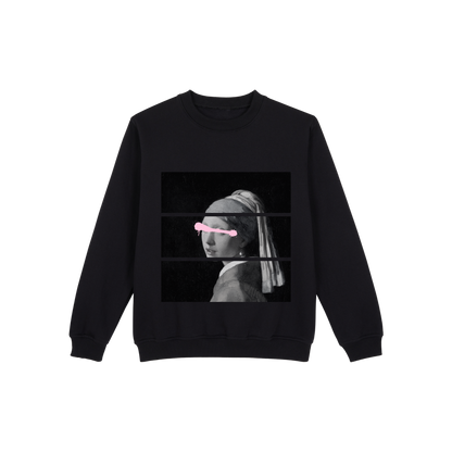 Girl with a Cup Sweatshirt