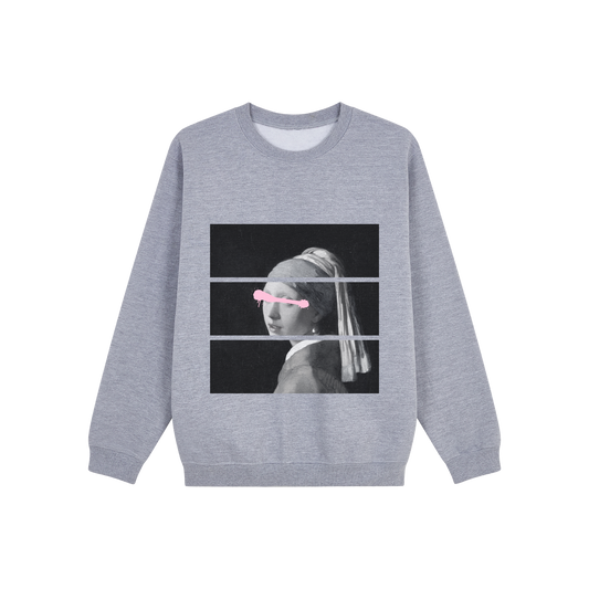 Girl with a Cup Sweatshirt