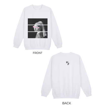 Girl with a Cup Sweatshirt
