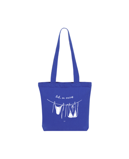 OOO: Beach — brb on vacay Tote Bag