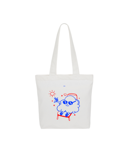 OOO: Beach — checked out Tote Bag