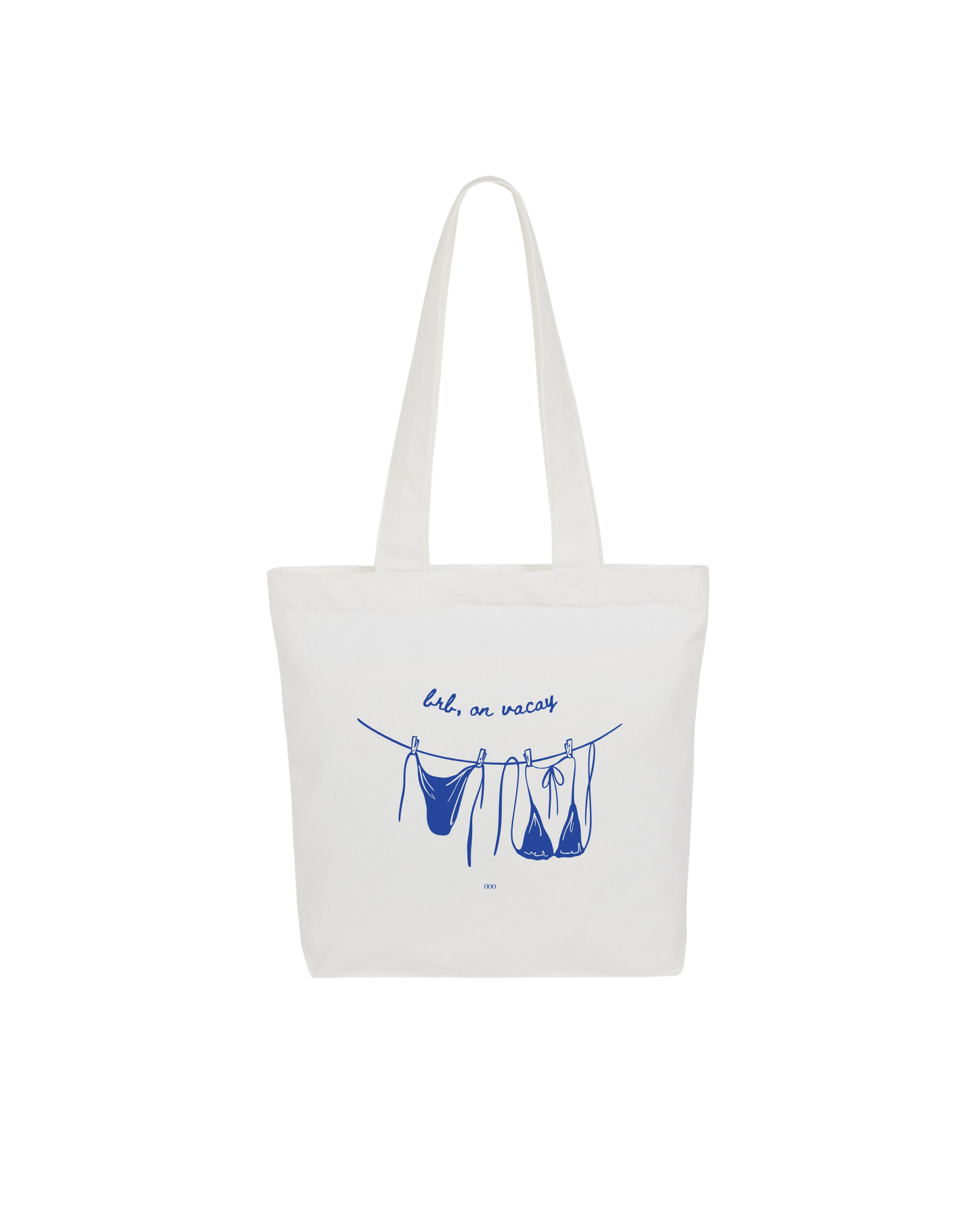 OOO: Beach — brb on vacay Tote Bag