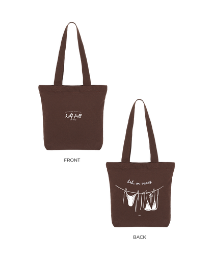 OOO: Beach — brb on vacay Tote Bag