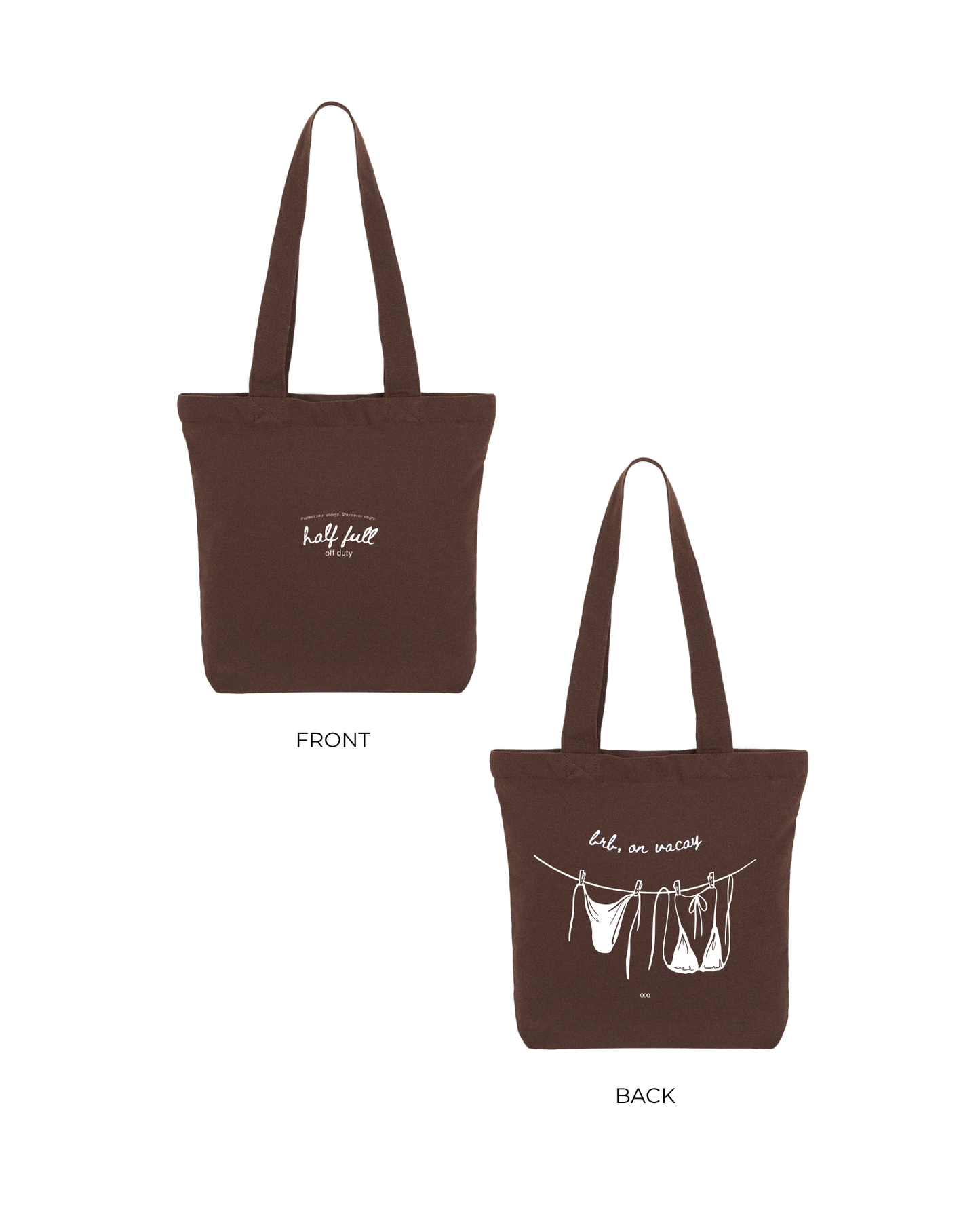 OOO: Beach — out here Tote Bag