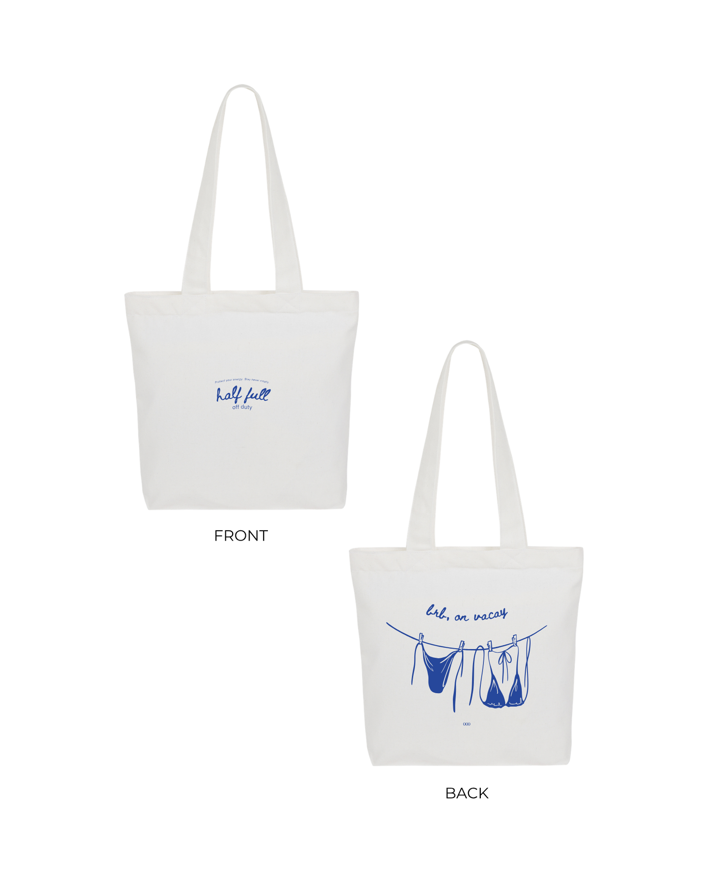 OOO: Beach — out here Tote Bag