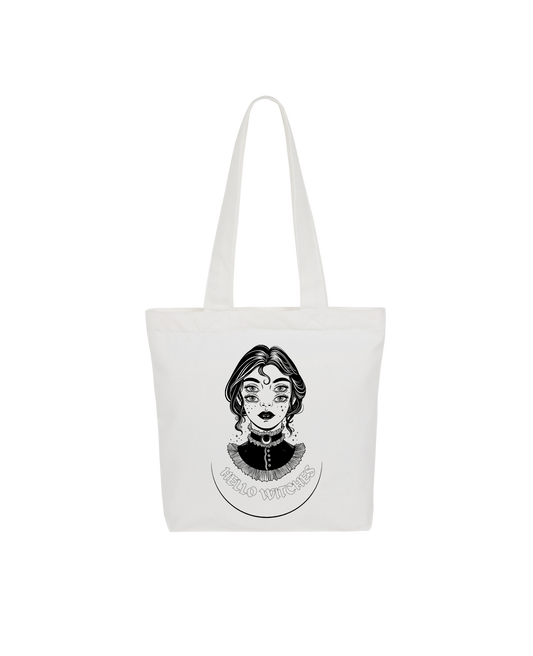 Hello Witches Tote Bag