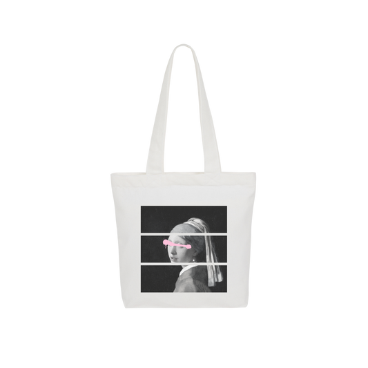 Girl with a Cup Tote Bag