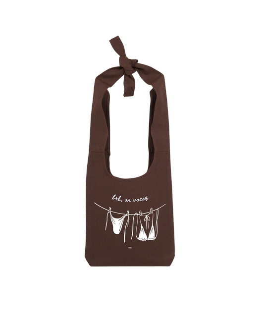 OOO: Beach — brb on vacay Tsuno Bag