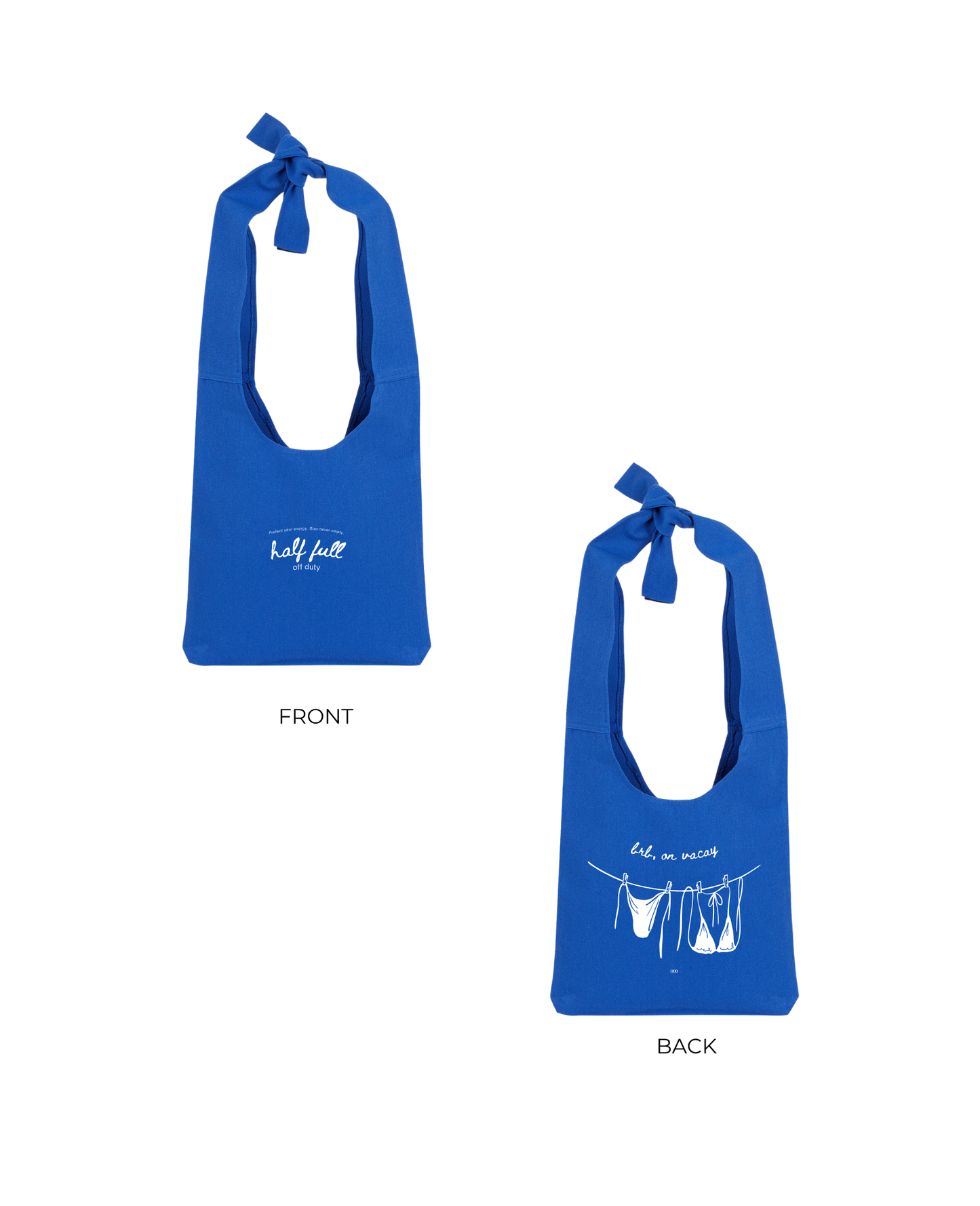 OOO: Beach — brb on vacay Tsuno Bag